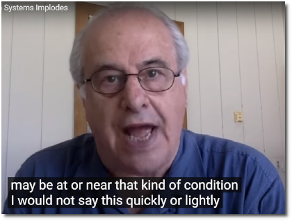 Prof Richard Wolff thinks we may be at or near a breaking down of our faltering socioeconomic system (2 Jul 2020)