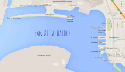 Walking the San Diego harbor