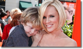 Jenny McCarthy with Son Evan