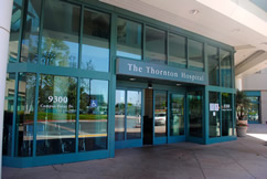 Main Entrance to Thornton Hospital UCSD, La Jolla