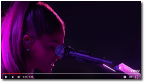 Ariana at the 2016 Billboard Music Awards